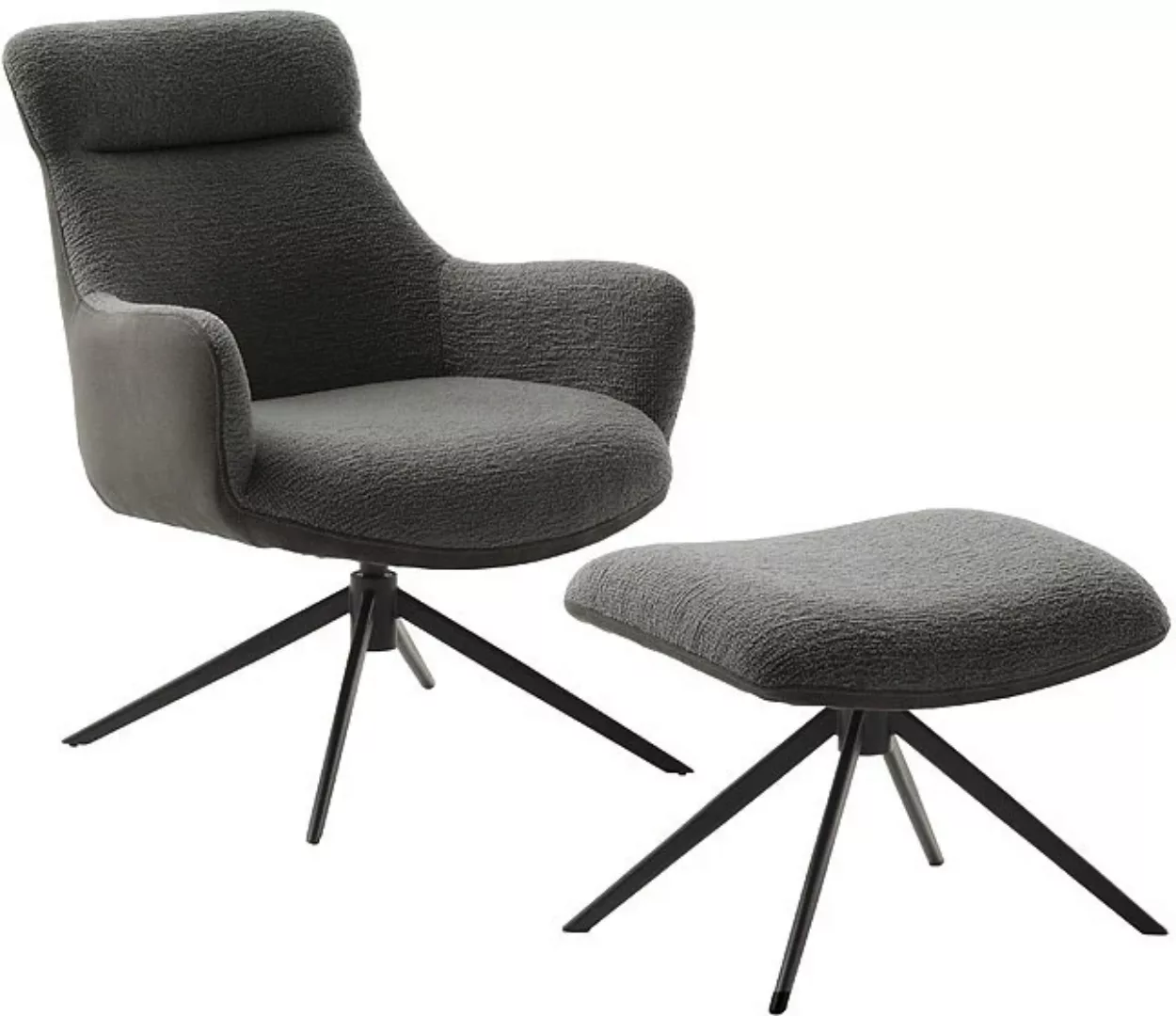 MCA furniture Loungesessel "PELION Drehstuhl mit Armlehnen", (Set, 2 St.), günstig online kaufen
