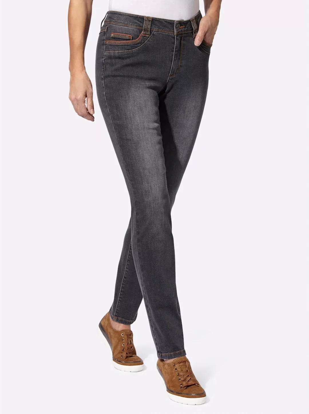 Casual Looks 5-Pocket-Jeans, (1 tlg.) günstig online kaufen