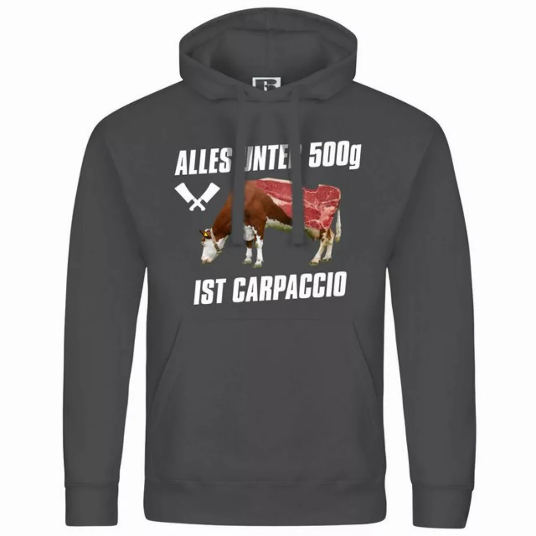 deinshirt Kapuzenpullover Herren Kapuzenpullover Alles unter 500g ist Carpa günstig online kaufen