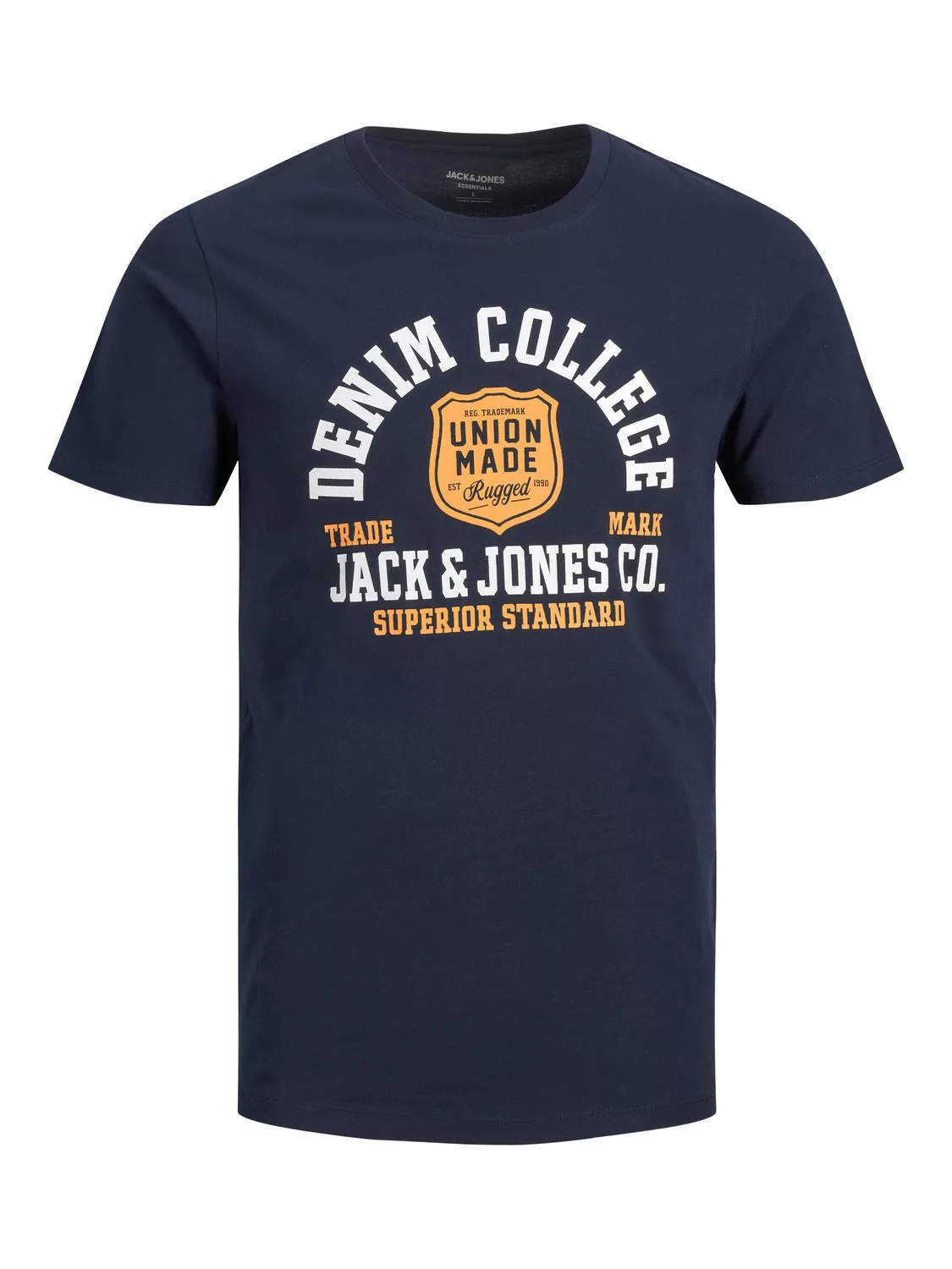 Jack & Jones Herren Rundhals T-Shirt JJELOGO 2er PACK - Regular Fit günstig online kaufen