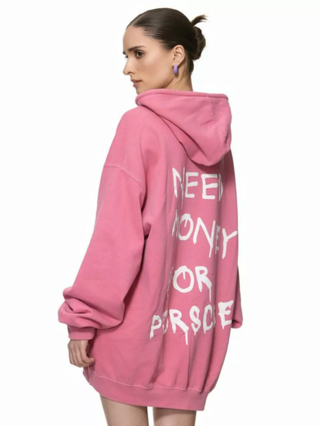 Worldclassca Hoodie Worldclassca Oversized NEED MONEY Hoodie Kapuzenpullove günstig online kaufen