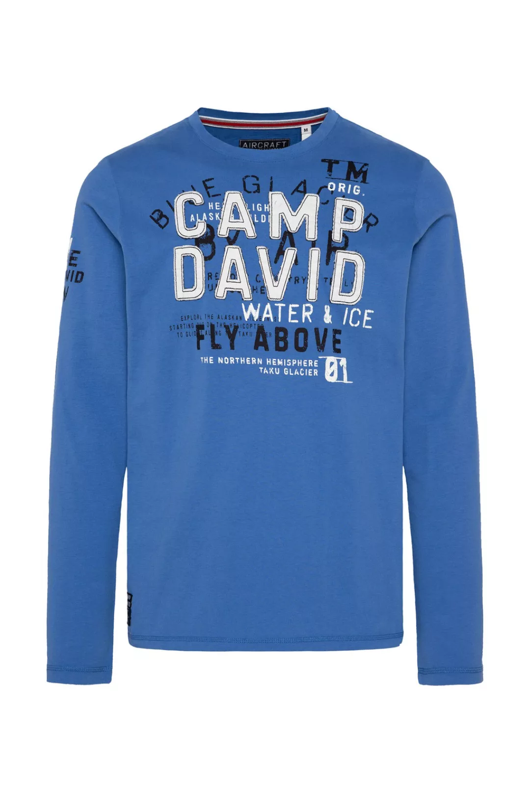 CAMP DAVID Langarmshirt, aus Baumwolle günstig online kaufen