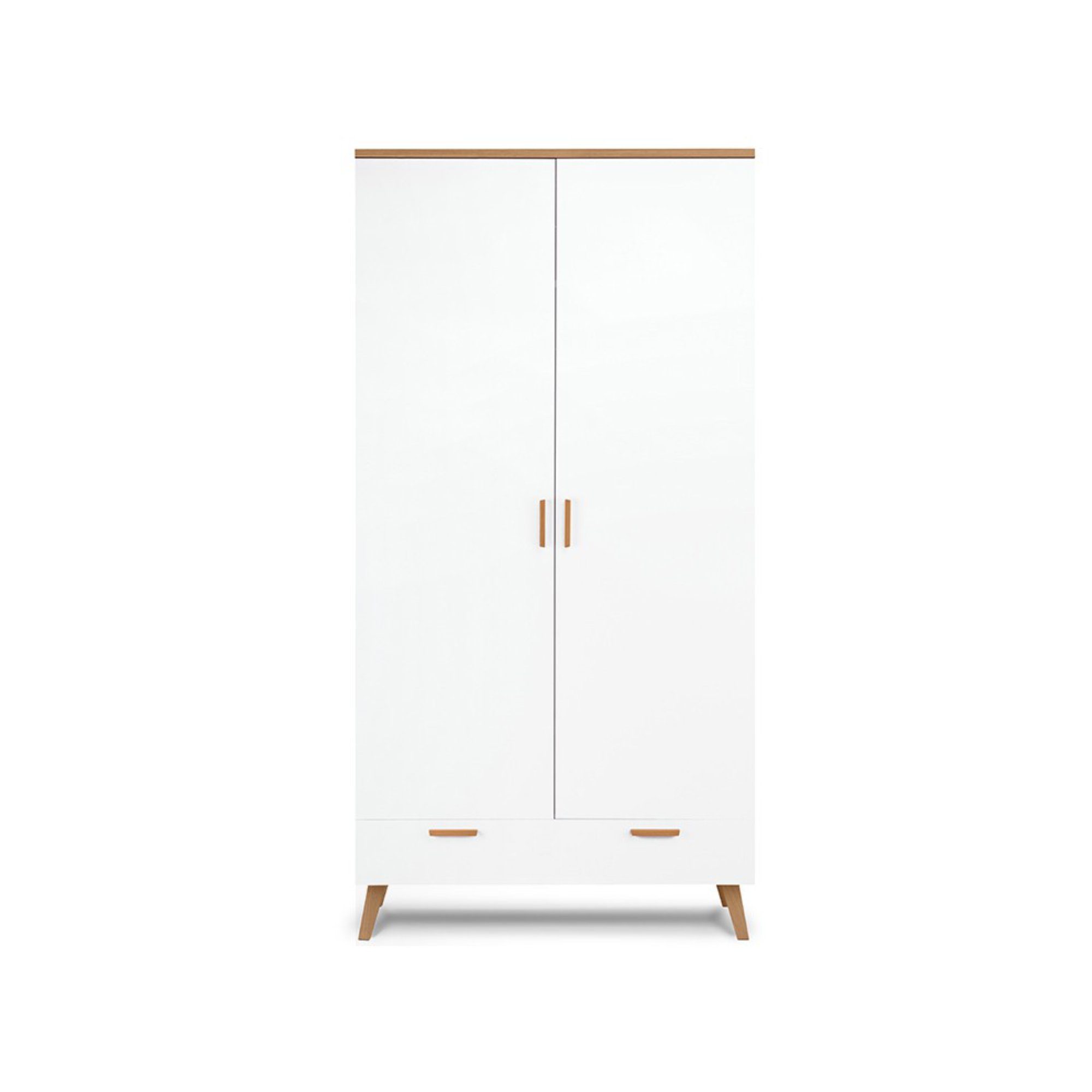 KONSIMO® Drehtürenschrank FRISK Garderobenschränke Drehtürenschränke Skandi günstig online kaufen