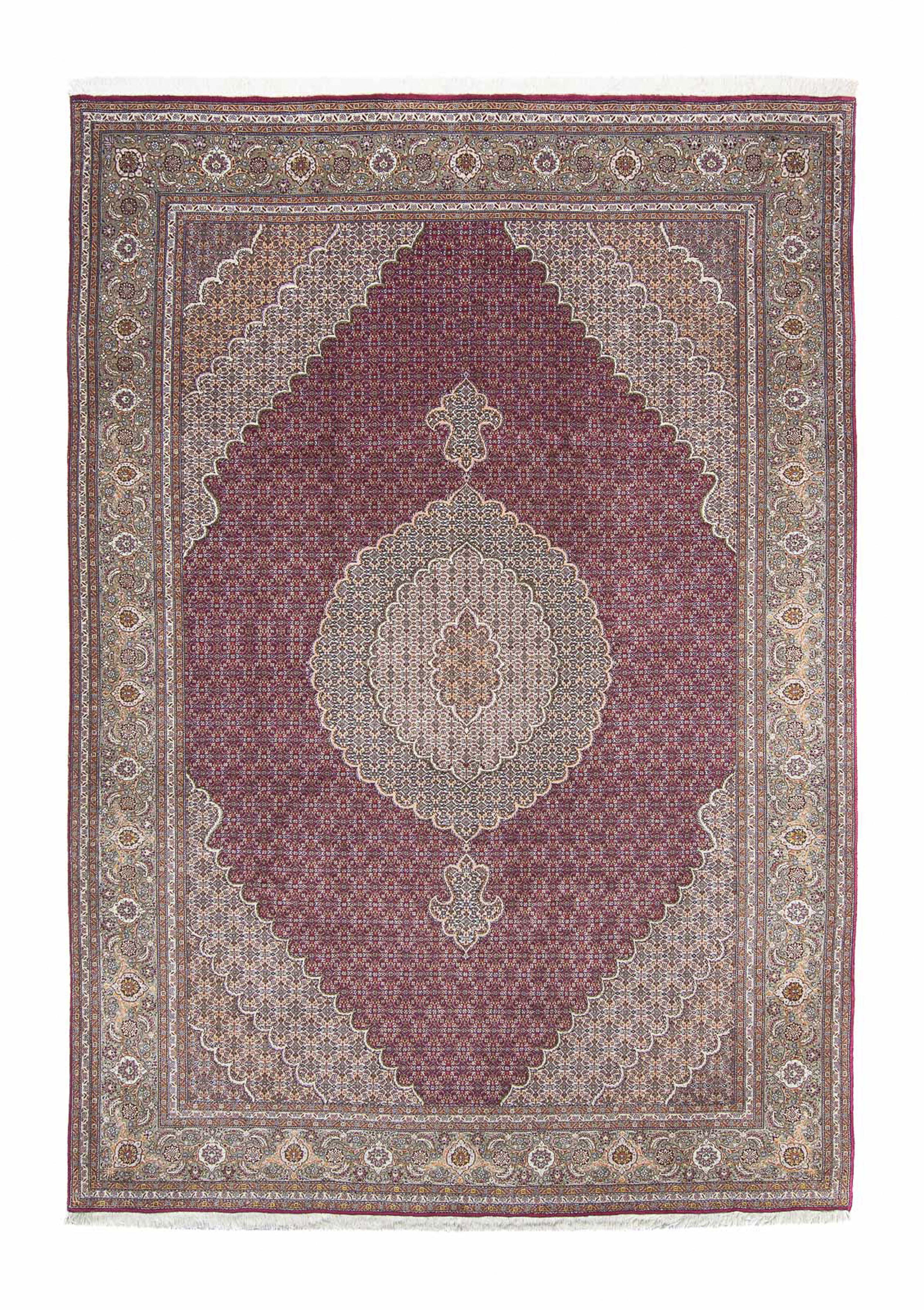 morgenland Orientteppich »Perser - Täbriz - 295 x 202 cm - rot«, rechteckig günstig online kaufen