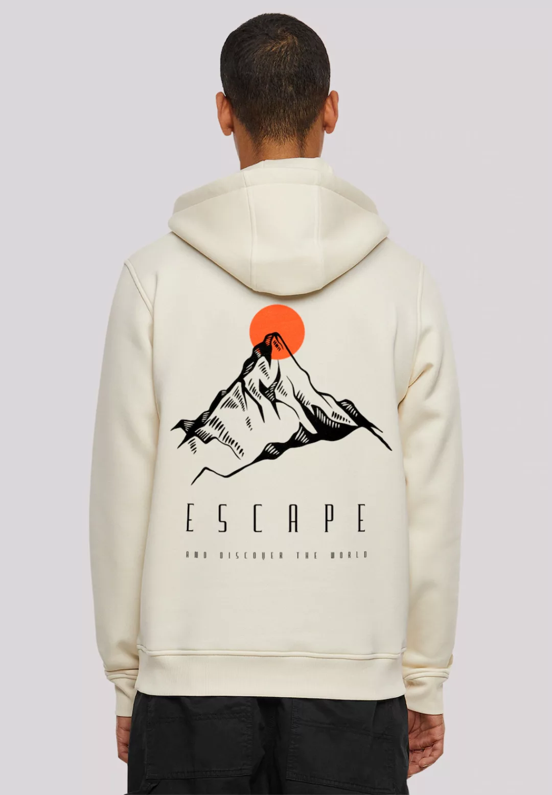 F4NT4STIC Kapuzenpullover "Escape Discover the World Mountain", Premium Qua günstig online kaufen