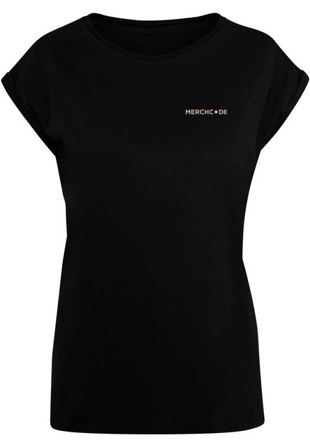 Merchcode T-Shirt Merchcode Damen Ladies Alles Wird Gut Extended Shoulder T günstig online kaufen