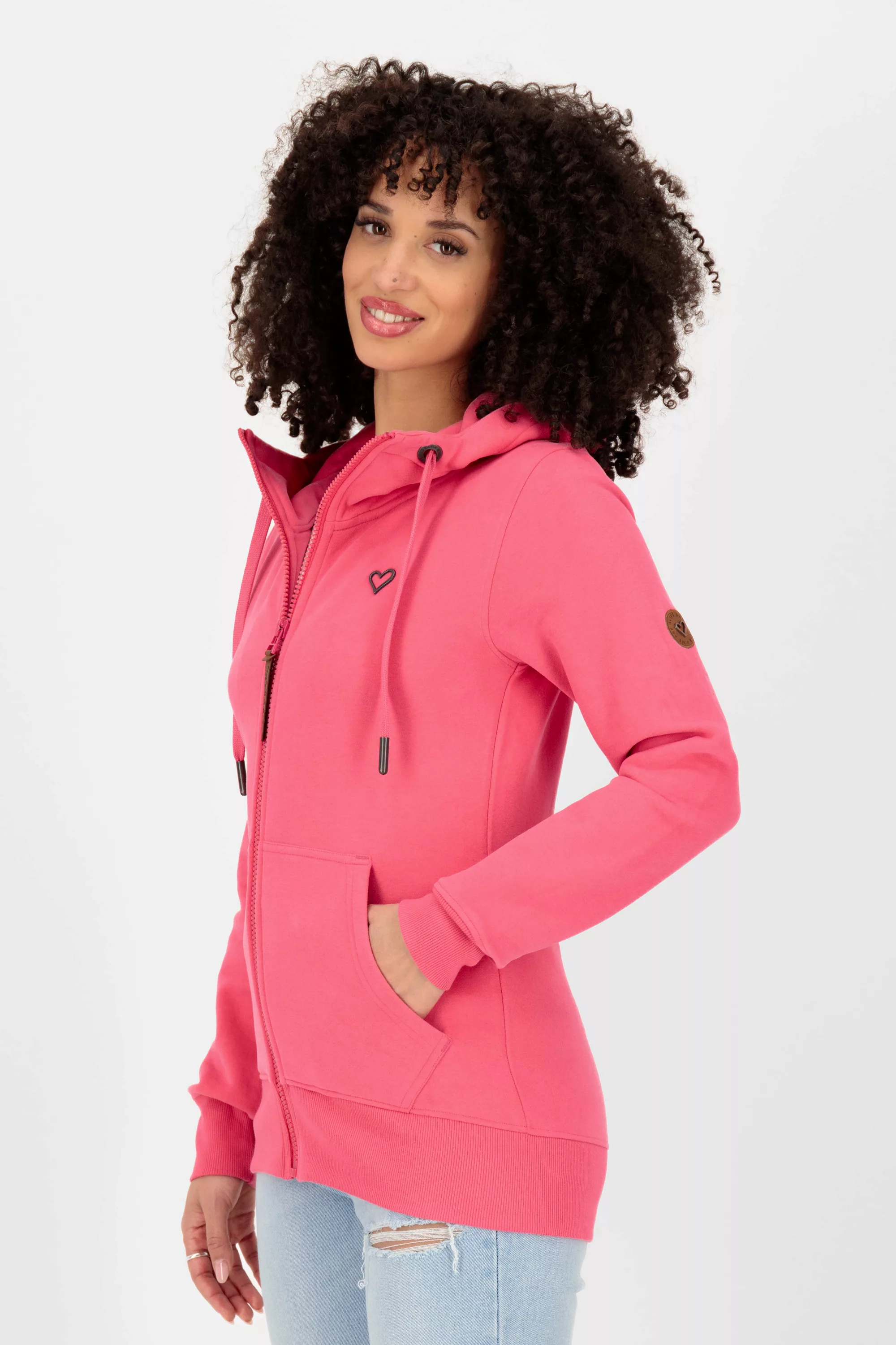 Alife & Kickin Kapuzensweatjacke "DelphineAK A Sweat Jacket Damen Kapuzensw günstig online kaufen