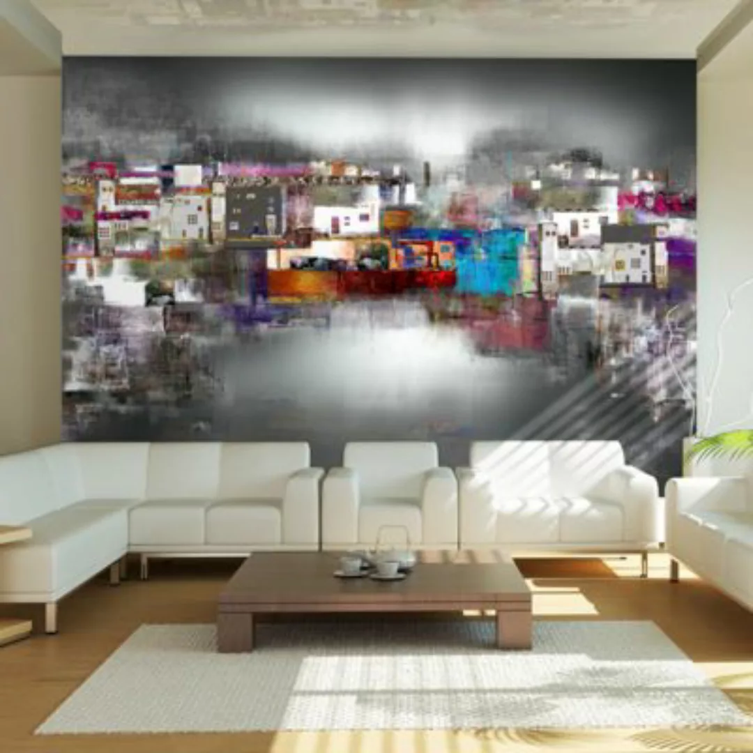 artgeist Fototapete Artistic Landscape grau Gr. 350 x 245 günstig online kaufen