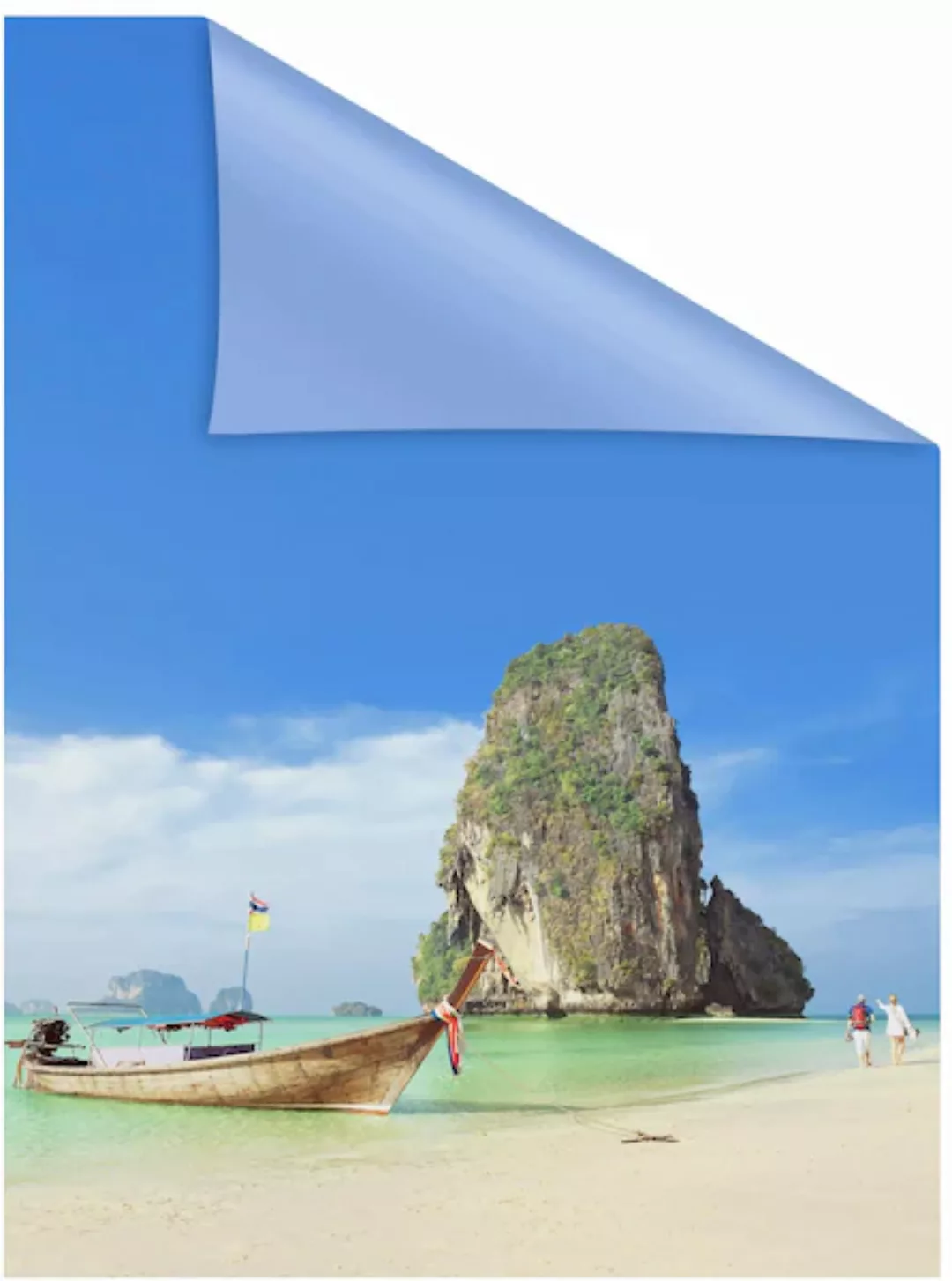 LICHTBLICK ORIGINAL Fensterfolie »Thailand«, 1 St., blickdicht, strukturier günstig online kaufen