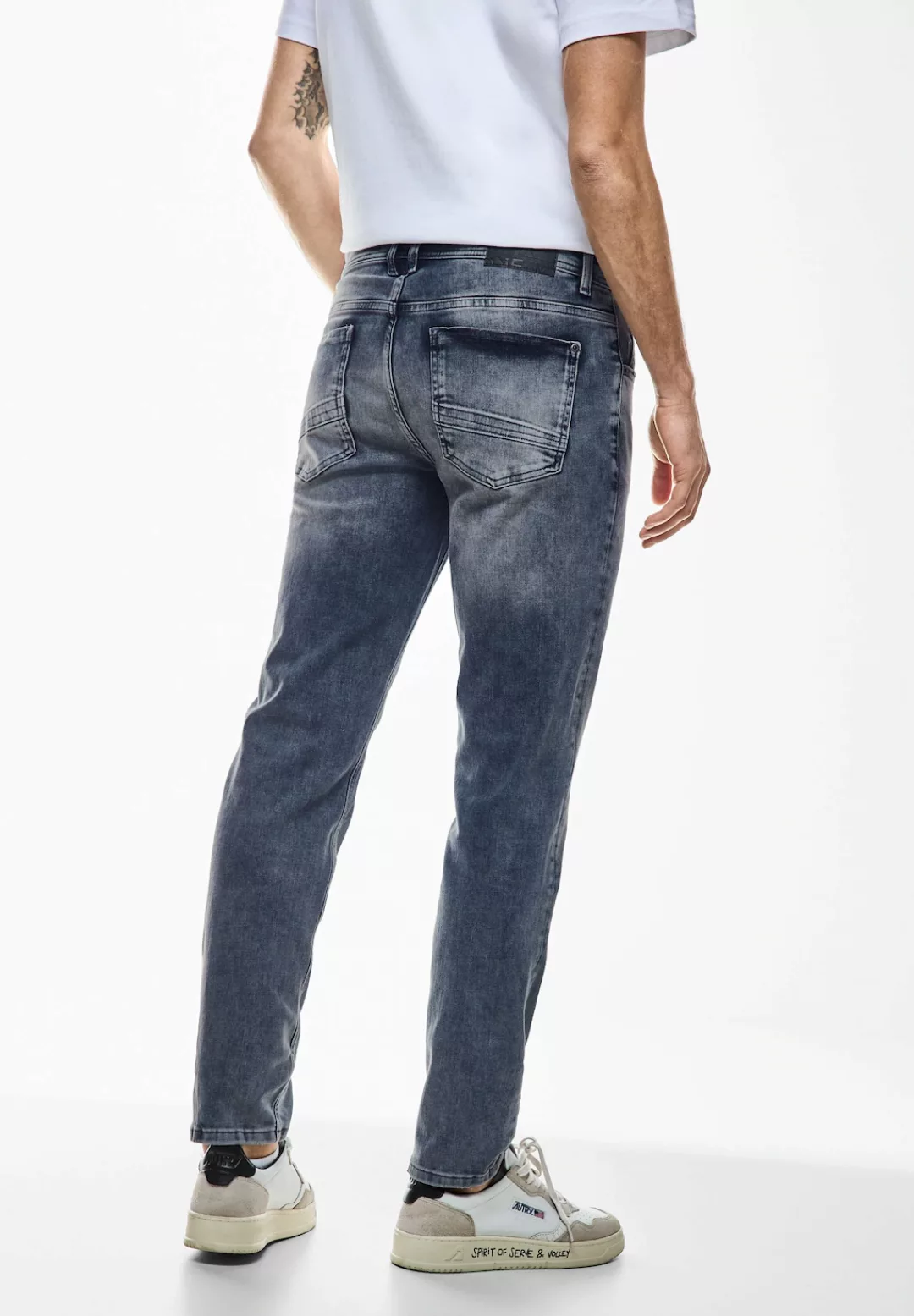 STREET ONE MEN Slim-fit-Jeans, Middle Waist günstig online kaufen