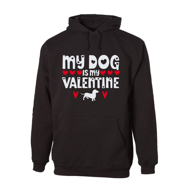 G-graphics Hoodie My Dog is my Valentine Unisex mit trendigem Frontprint fü günstig online kaufen