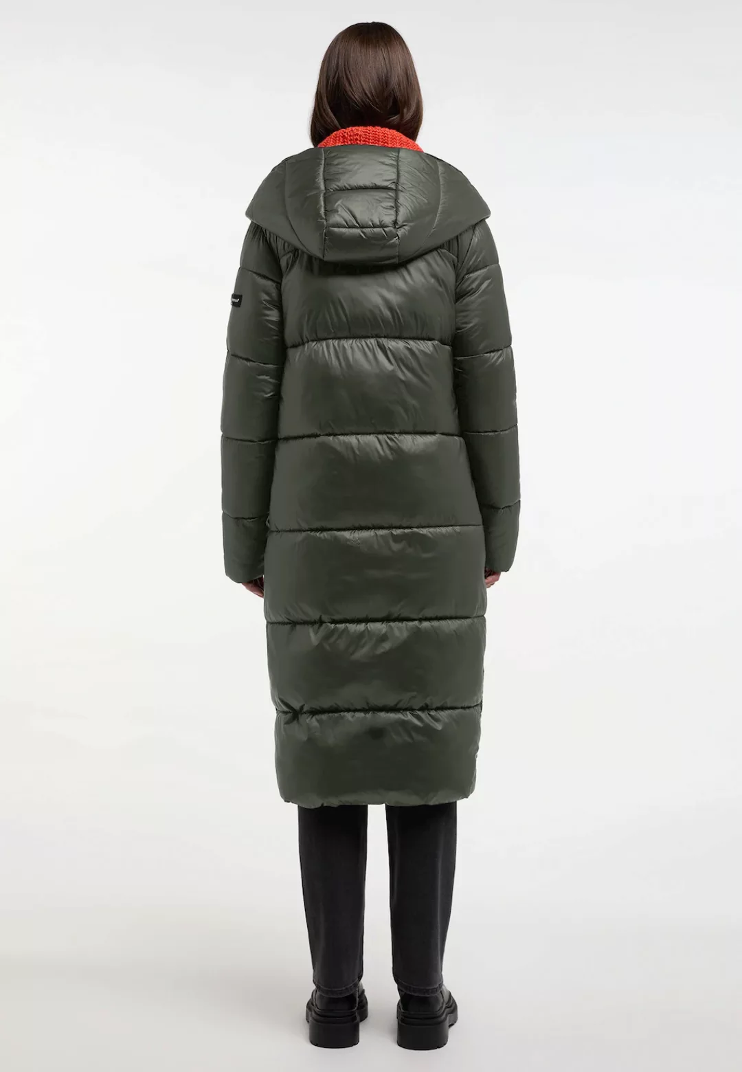 Frieda & Freddies NY Langmantel Thermolite Coat mit dezenten Farbdetails günstig online kaufen