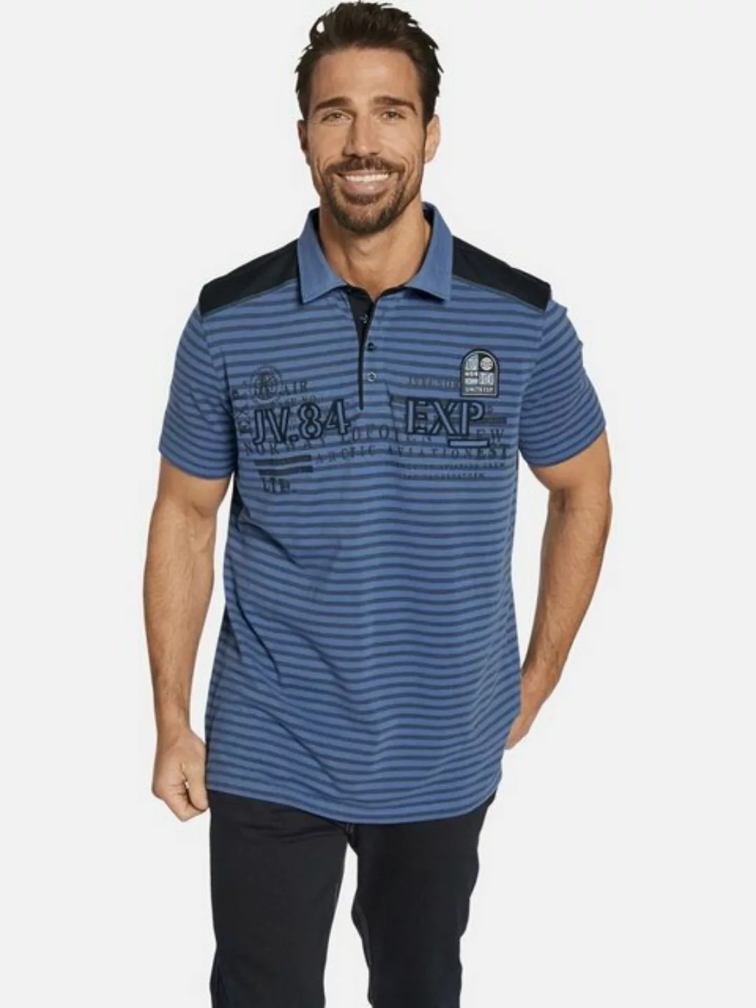 Jan Vanderstorm Poloshirt "Poloshirt KUIBERT" günstig online kaufen