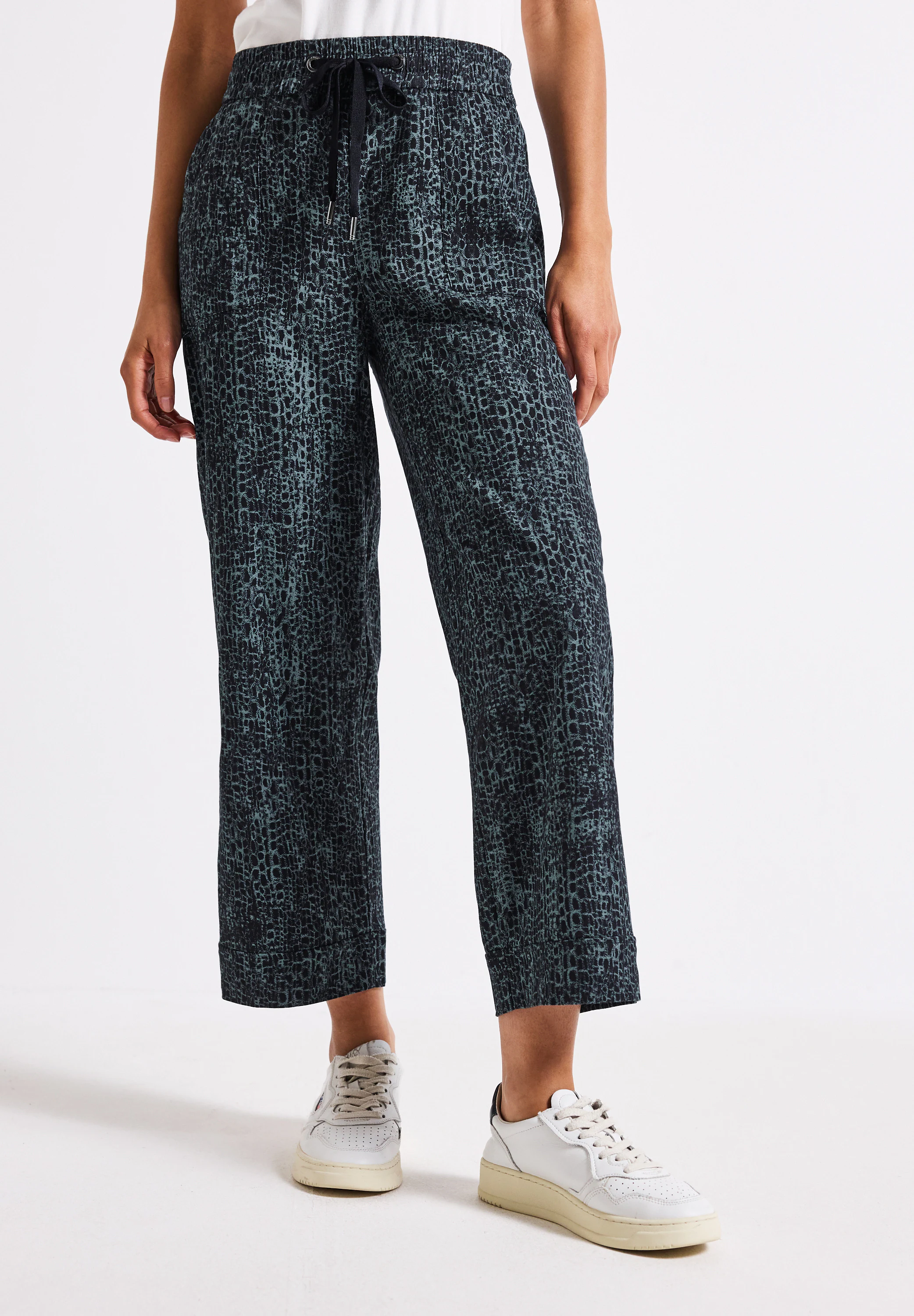 STREET ONE Stoffhose, aus Baumwolle mit Stretchanteil günstig online kaufen