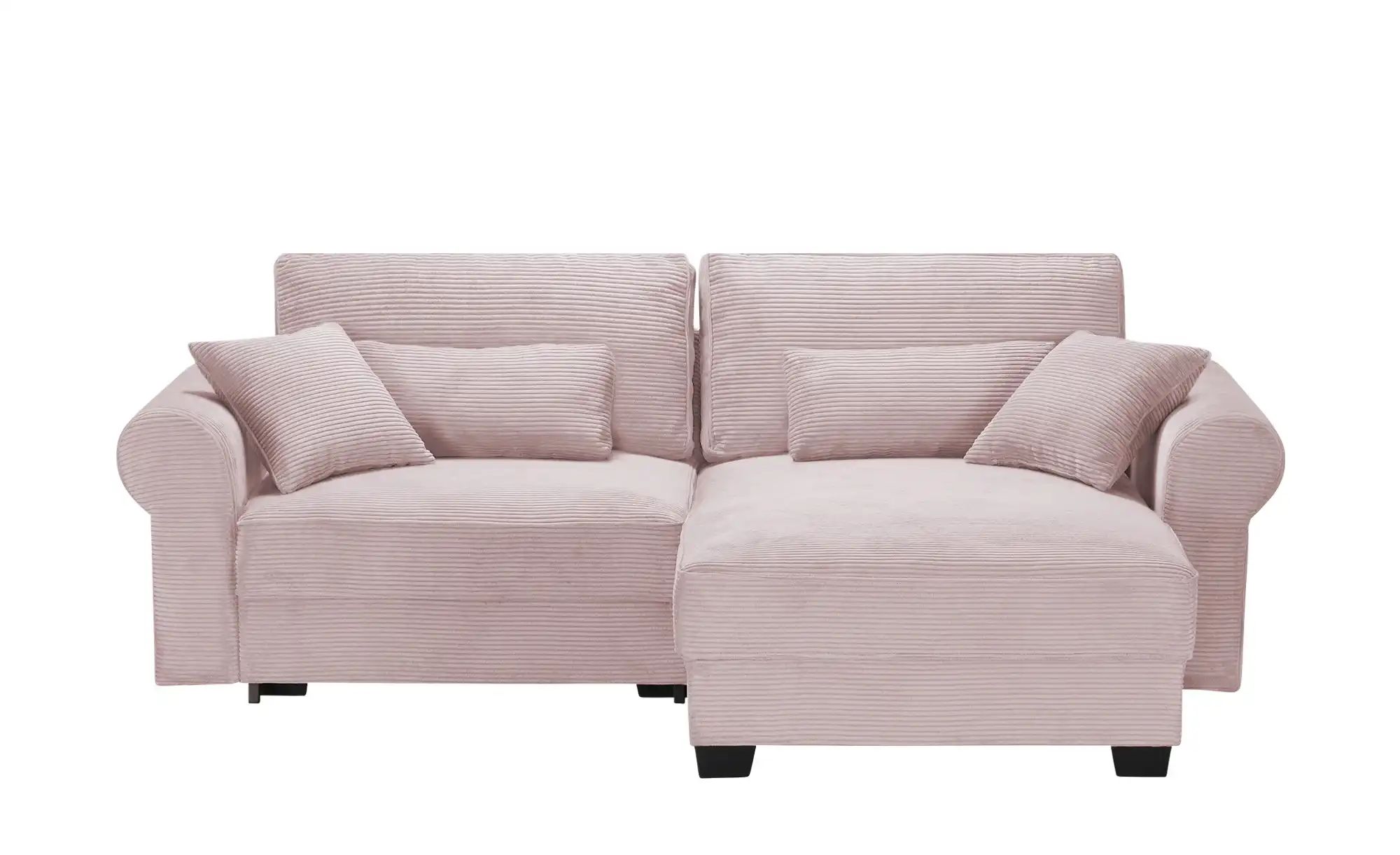 uno Ecksofa beidseitig montierbar Angelina klein ¦ rosa/pink ¦ Maße (cm): B günstig online kaufen