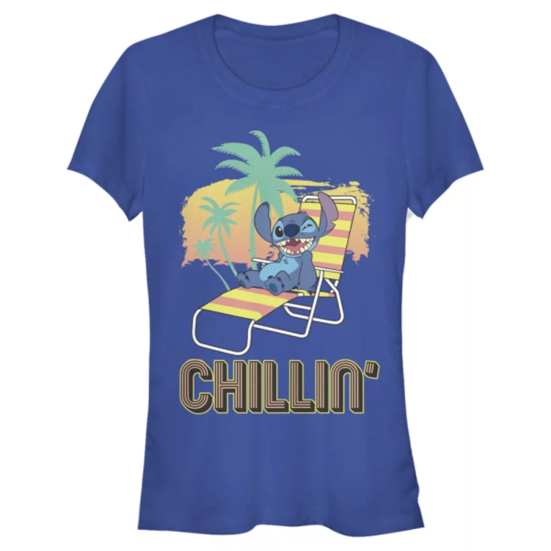 Disney Classics - Lilo & Stitch - Stitch Chillin - Frauen T-Shirt günstig online kaufen