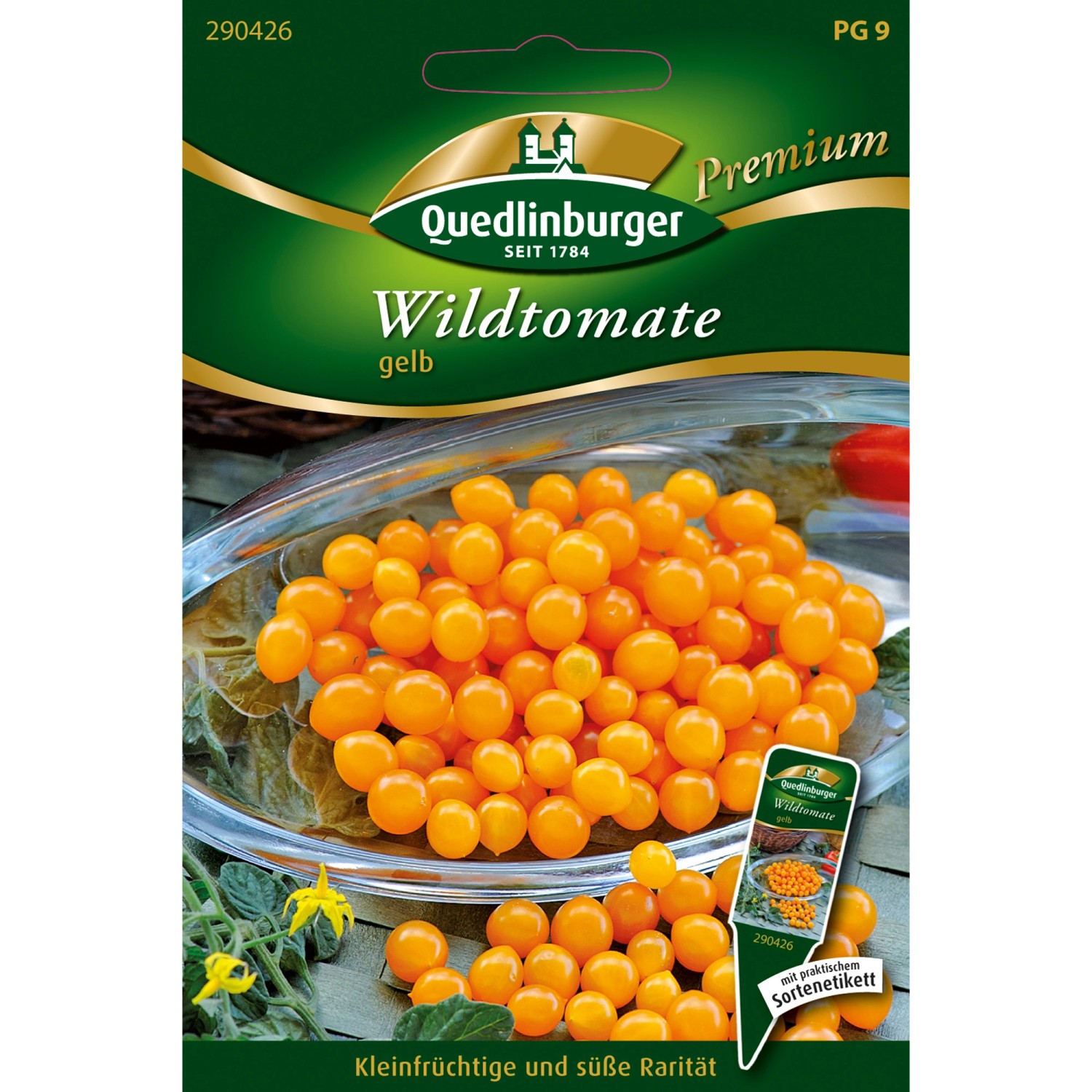 Quedlinburger Wildtomate Gelb Loses Saatgut günstig online kaufen