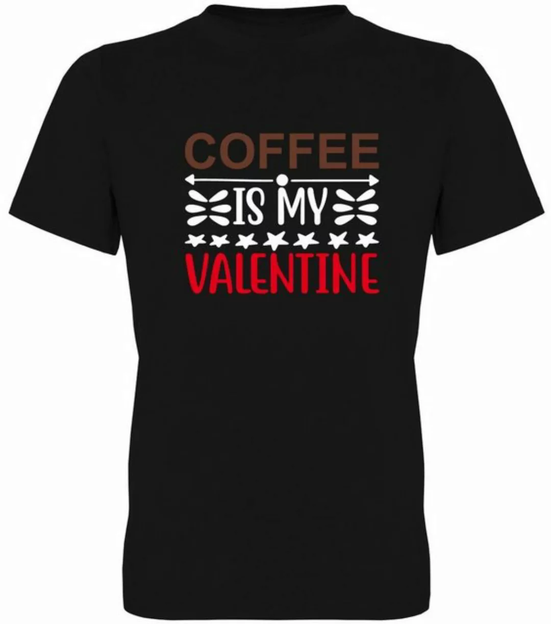 G-graphics T-Shirt Coffee is my Valentine Herren T-Shirt, mit Frontprint, f günstig online kaufen