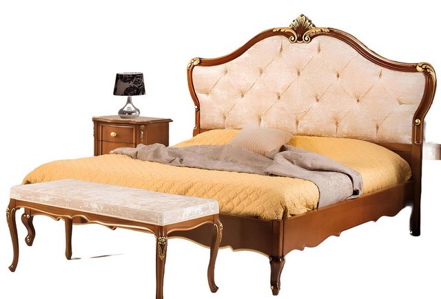 Xlmoebel Bett Natürliche Holz Doppelbett Schlafzimmermöbel Design Betten Mö günstig online kaufen