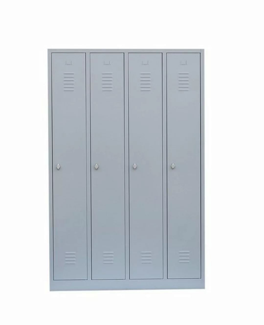 Steelboxx Spind für 4 Personen Spindschrank Kleiderspind 180x117x50cm (1-St günstig online kaufen