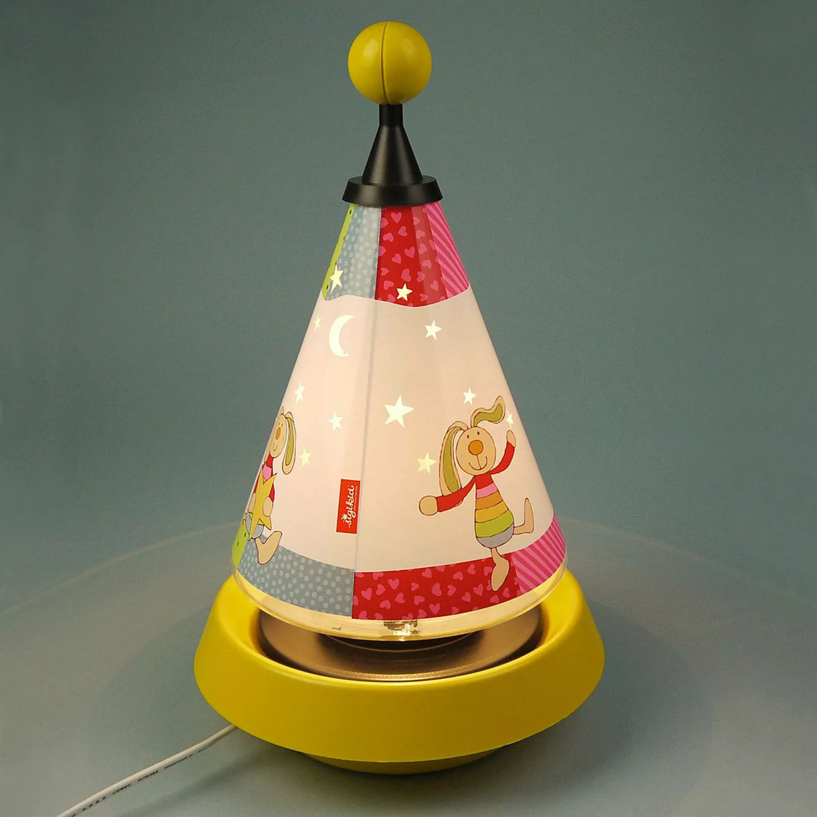 Tischlampe und Nachtlicht Carrousel Rainbow Rabbit günstig online kaufen