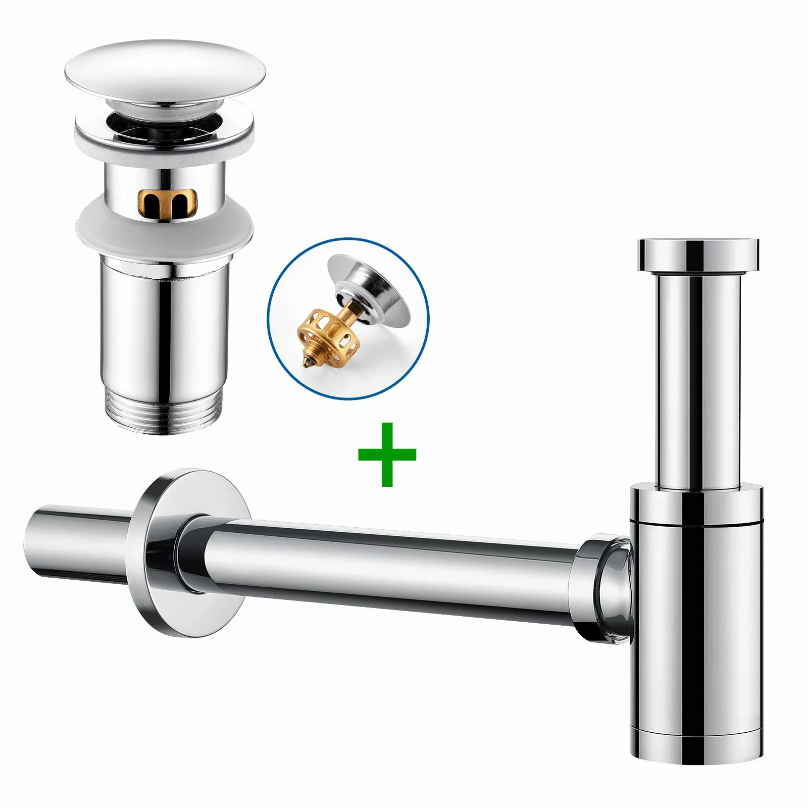 Auralum Max Siphon Ablaufgarnitur Siphon Pop günstig online kaufen