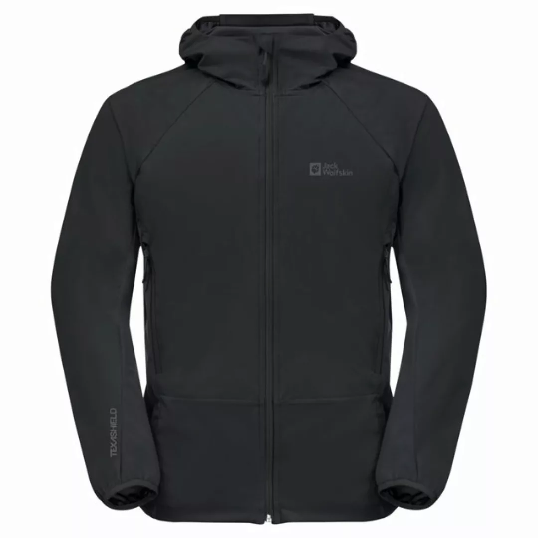 Jack Wolfskin Funktionsjacke EAGLE PEAK II HOODY M BLACK günstig online kaufen