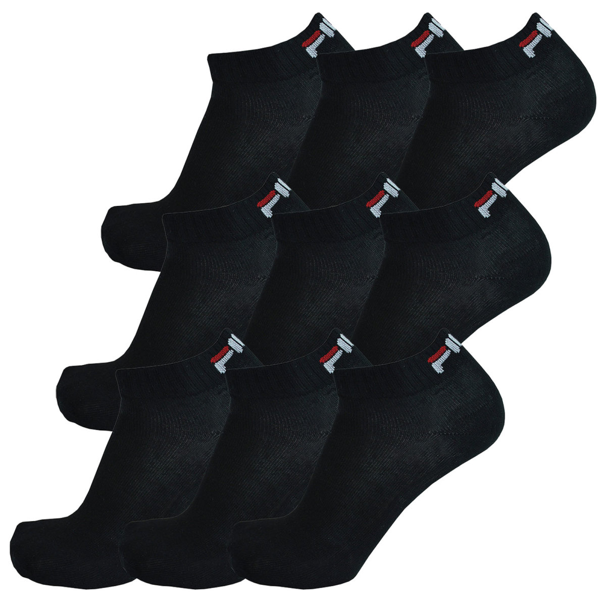 FILA Quarter Socken Unisex, 3 Paar - Kurzsocken, Sport, Logo-Bund, uni, 35- günstig online kaufen