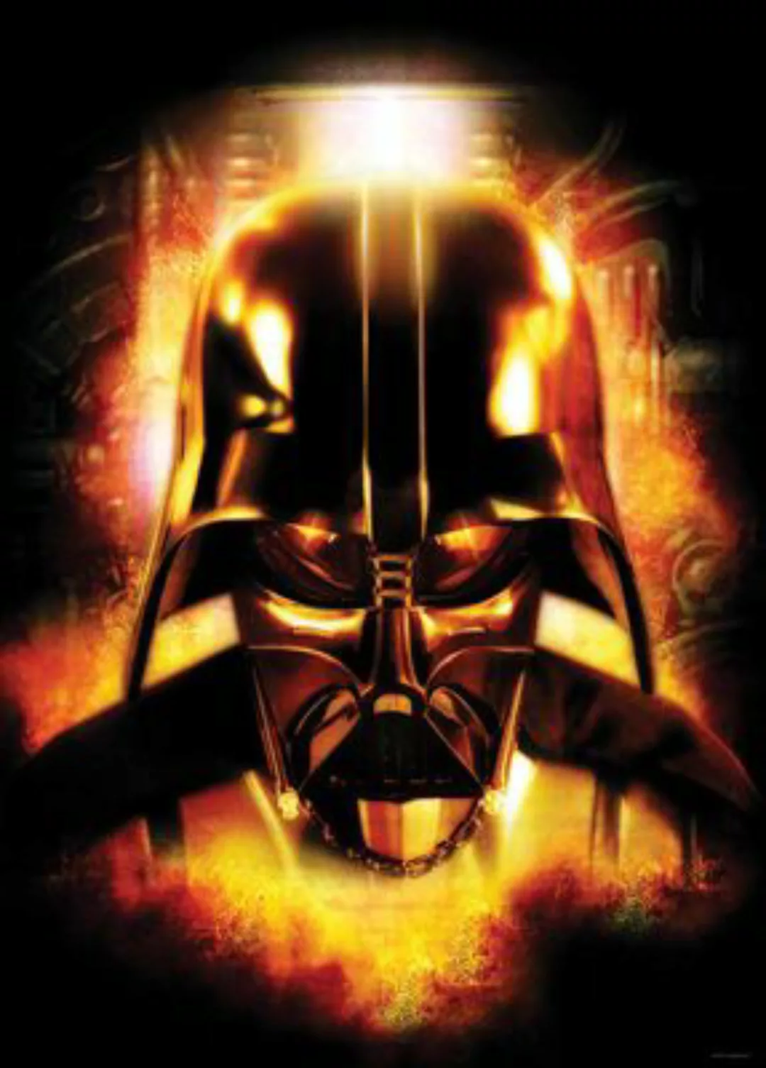KOMAR Wandbild - Star Wars Classic Vader Head - Größe: 50 x 70 cm mehrfarbi günstig online kaufen