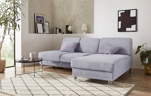 sit&more Ecksofa Clio L-Form, wahlweise mit Bettfunktion oder Vorziehsitz u günstig online kaufen