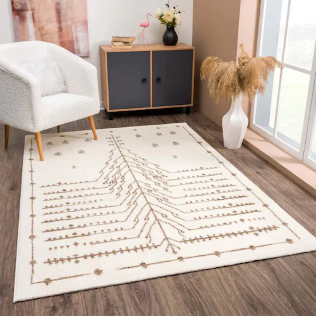 Carpet City Teppich »April 2308«, rechteckig, Ethno-Teppich, besonders weic günstig online kaufen