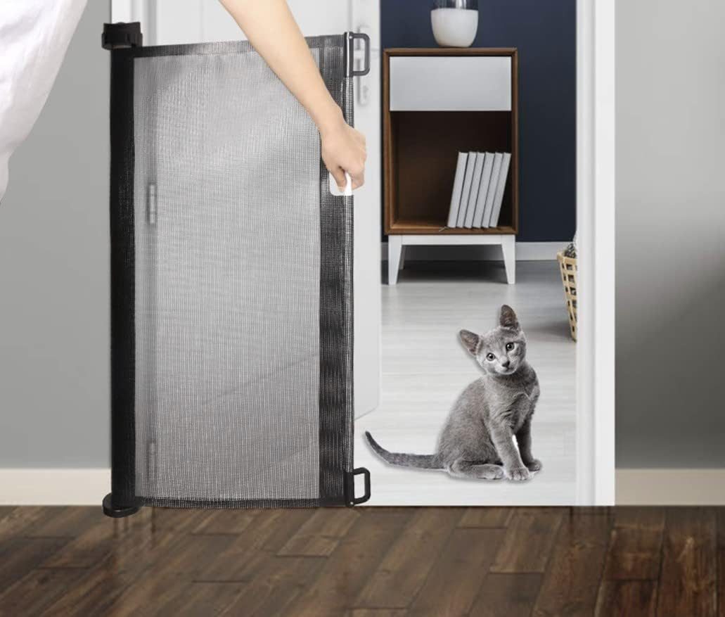 Ruhhy Türschutzgitter Treppenschutzgitter ausziehbar 13-140cm Rollgitter günstig online kaufen
