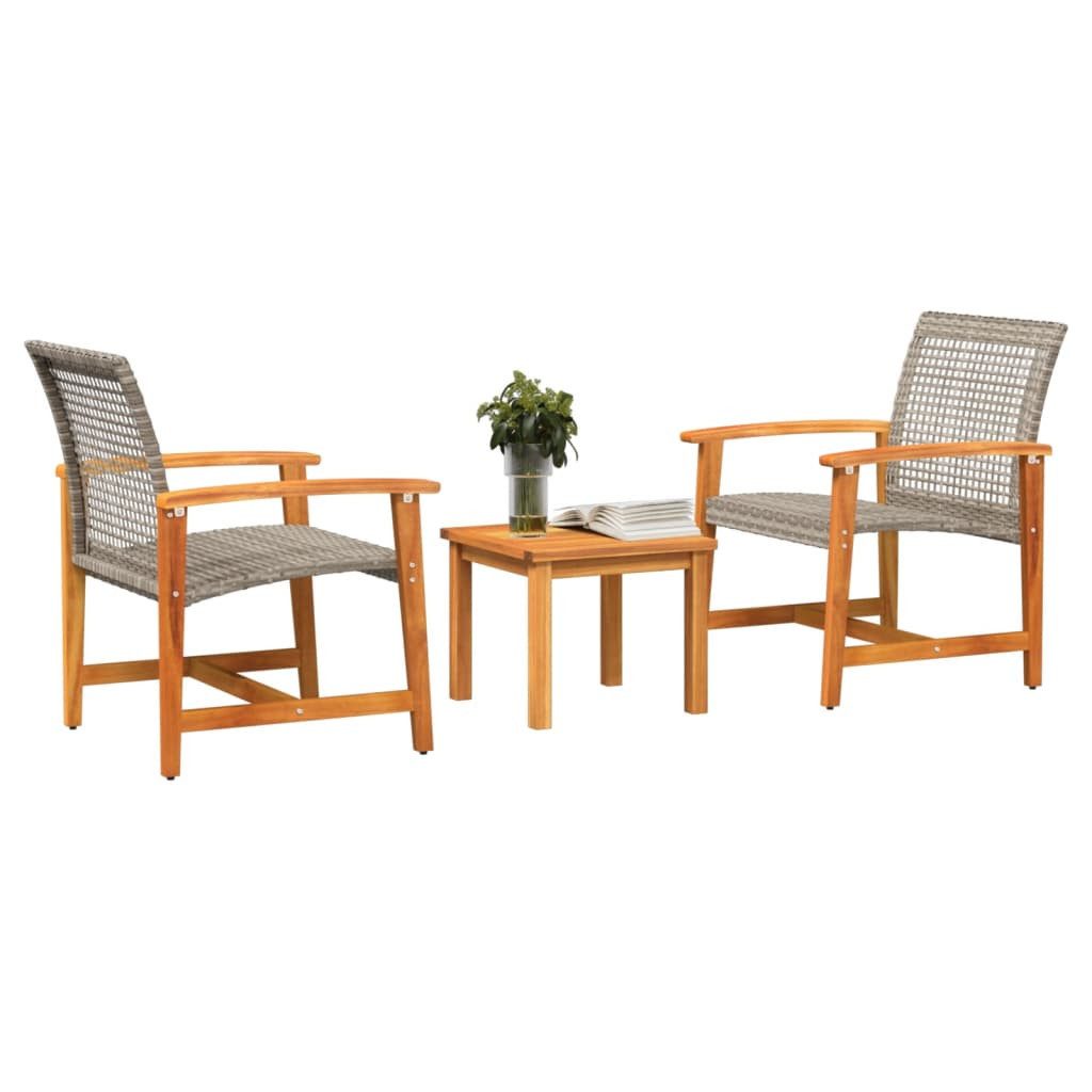vidaXL Sofaelement 3-tlg. Bistro-Set Beige Poly günstig online kaufen