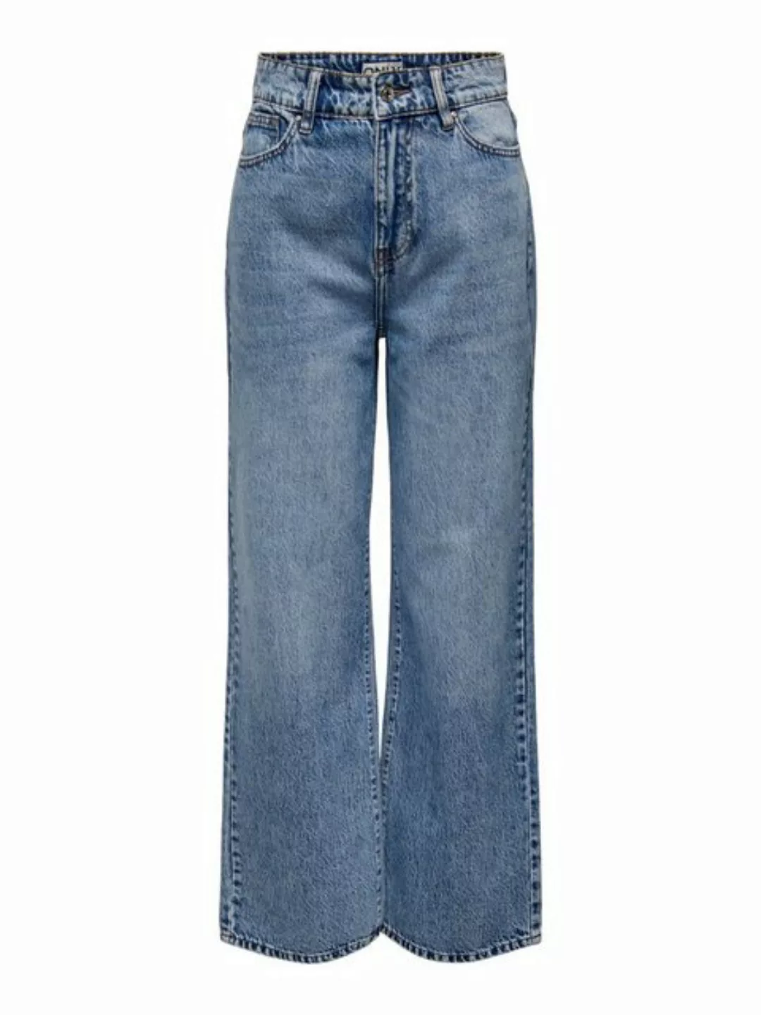 ONLY Weite Jeans (1-tlg) Plain/ohne Details günstig online kaufen