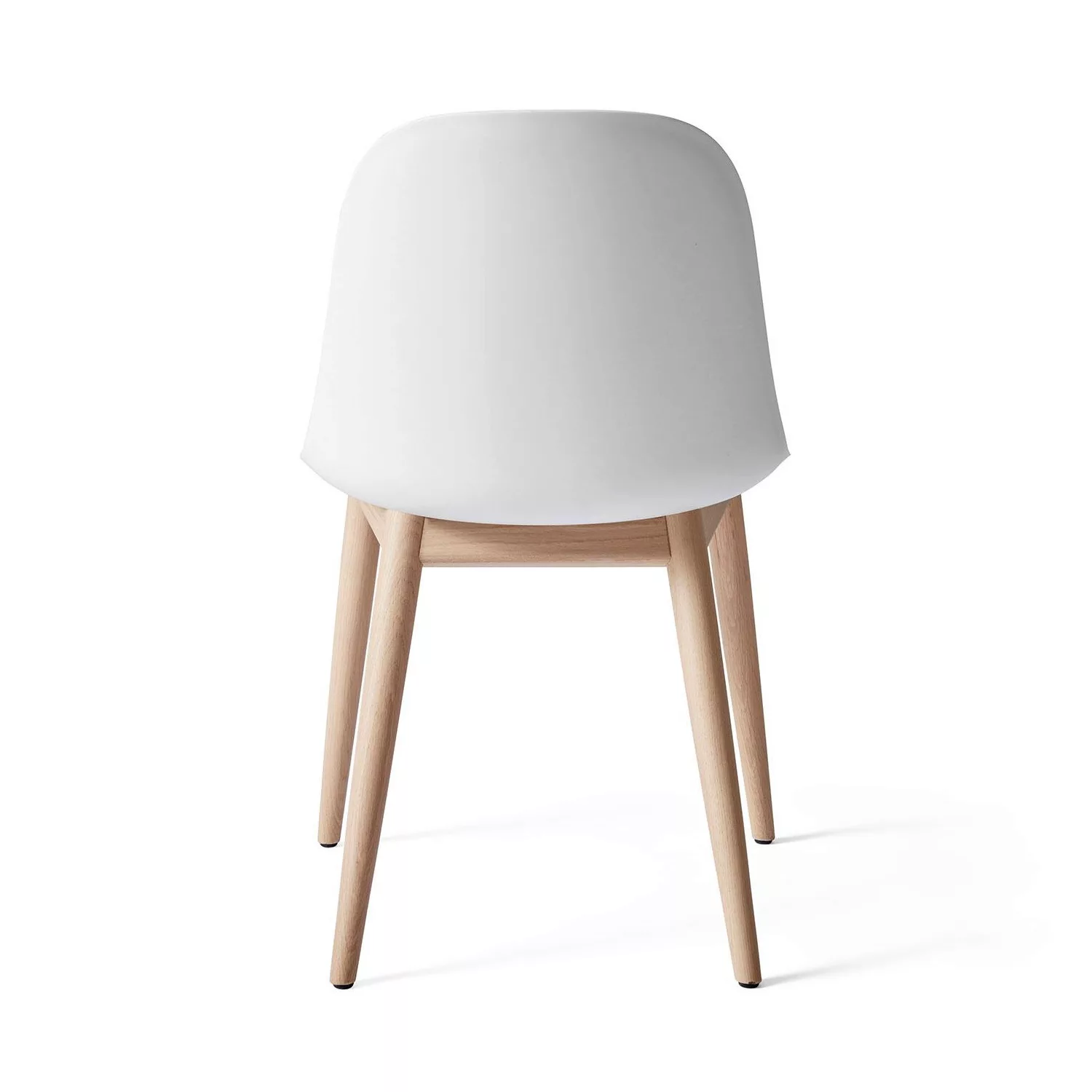 Menu - Harbour Side Chair Gestell Eiche - weiß/lackiert/BxHxT 58.5x81x55.7c günstig online kaufen