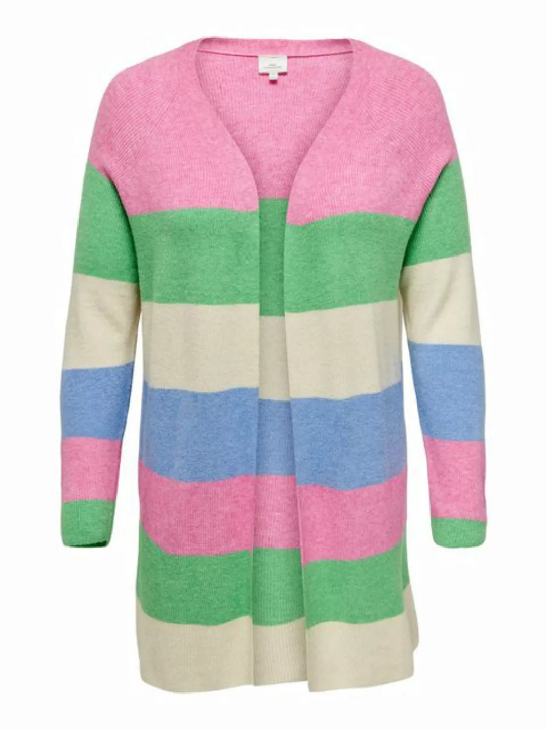 ONLY CARMAKOMA Strickjacke CARATIJA L/S STRIPE CARDIGAN KNT günstig online kaufen