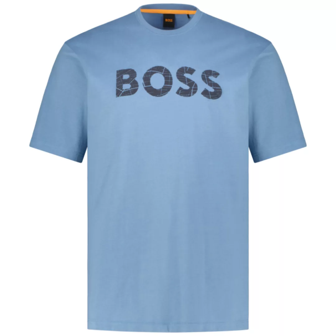 BOSS T-Shirt mit Label-Print günstig online kaufen