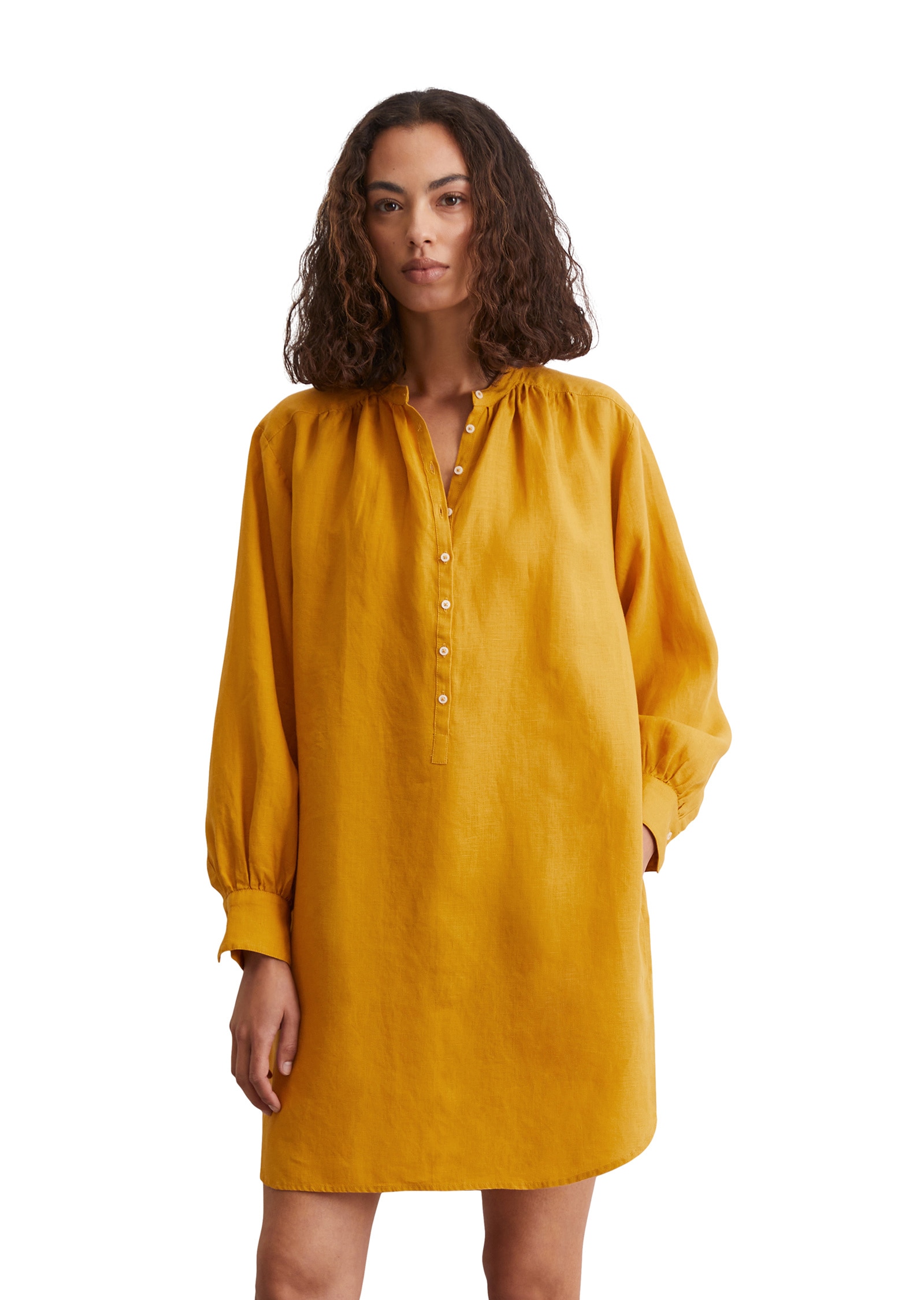 Marc OPolo Midikleid "aus leichter Qualität" günstig online kaufen