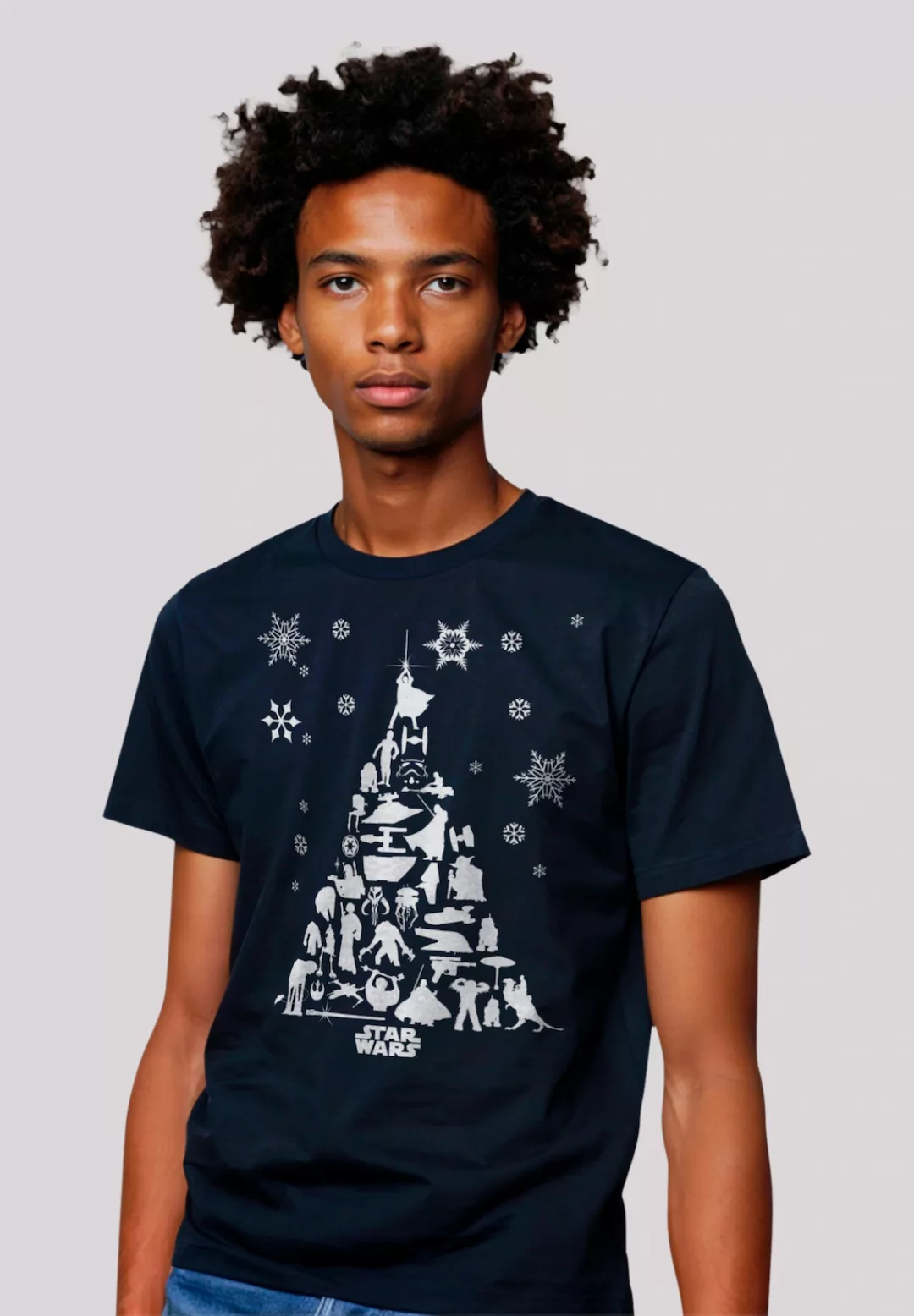 F4NT4STIC T-Shirt "Star Wars Christmas Tree", Premium Qualität günstig online kaufen