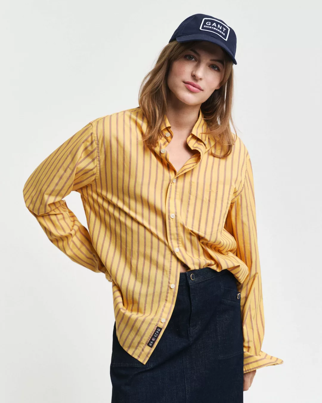 Gant Langarmhemd "REG POPLIN STRIPE" günstig online kaufen