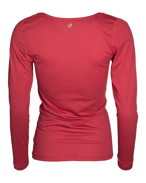 Langarmshirt Mit Wasserfallausschnitt | Cascade Shirt günstig online kaufen