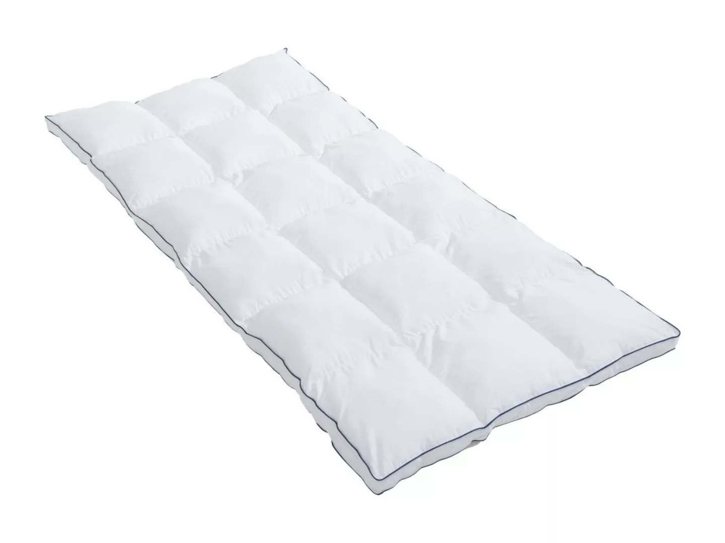 Anti-Milben-Matratzenauflage für 1 Person - 90 x 190 cm - Satinbezug 120 Fä günstig online kaufen