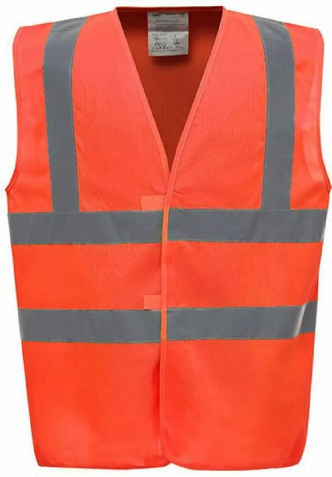 YOKO Warnweste Sicherheitsweste High Visibility 2 Bands & Braces Waistcoat günstig online kaufen