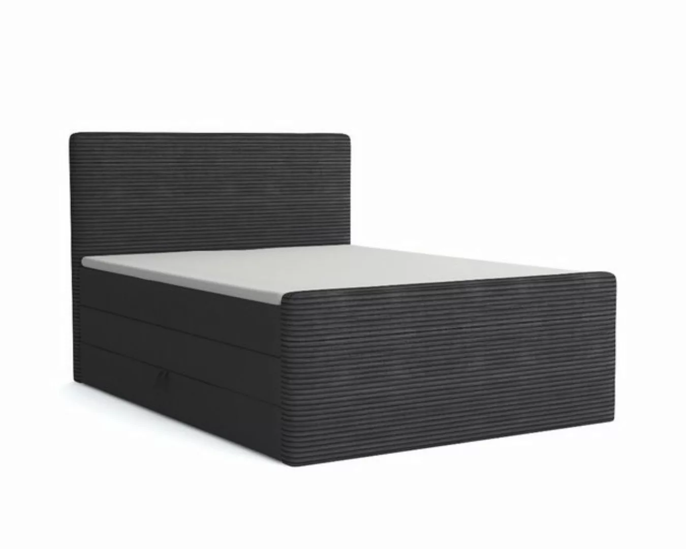 Deine Möbel 24 Boxspringbett OTTA Echtes Boxspringbett Polsterbett Komplett günstig online kaufen