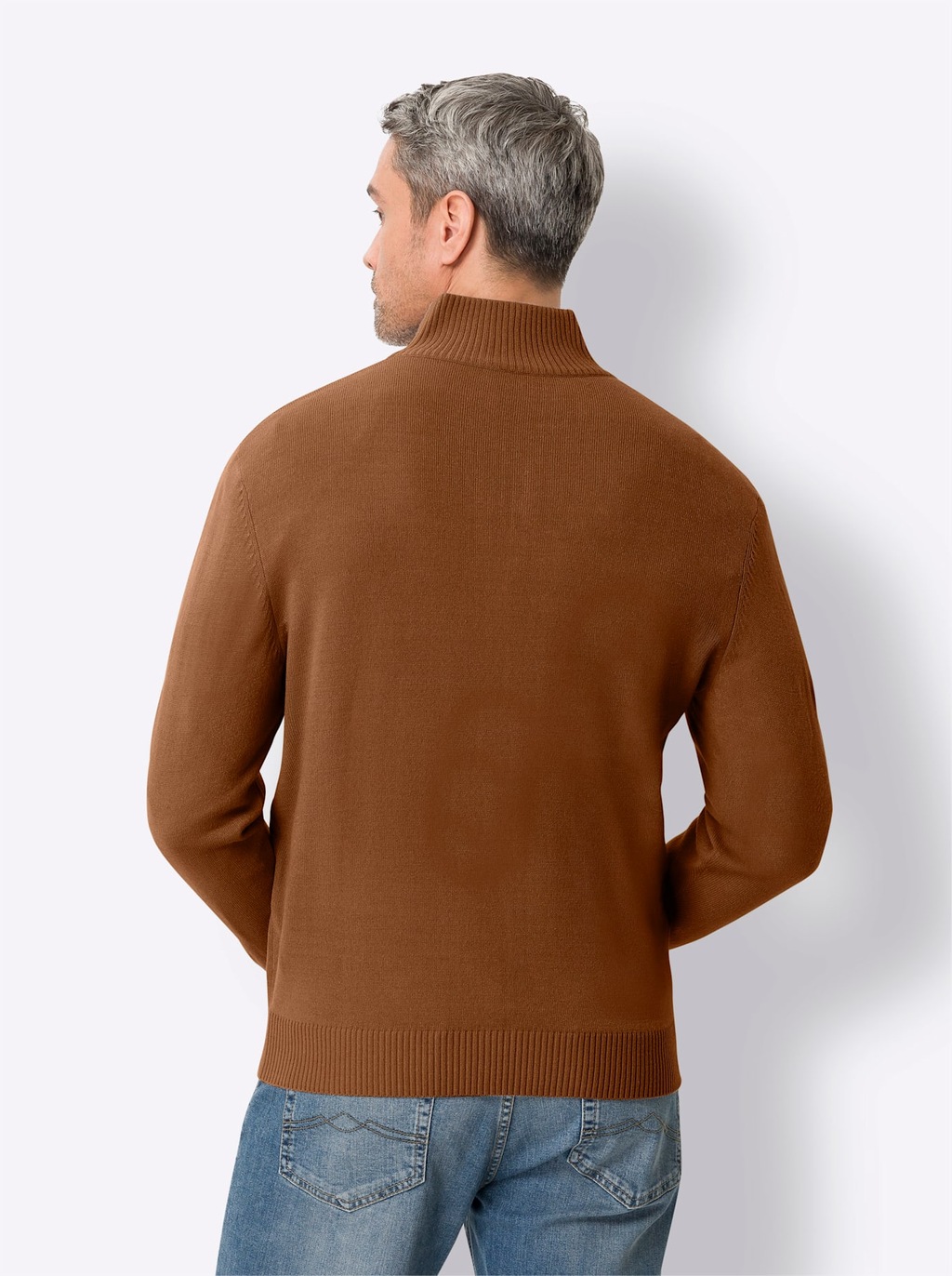 Classic Strickpullover "Troyer-Pullover" günstig online kaufen