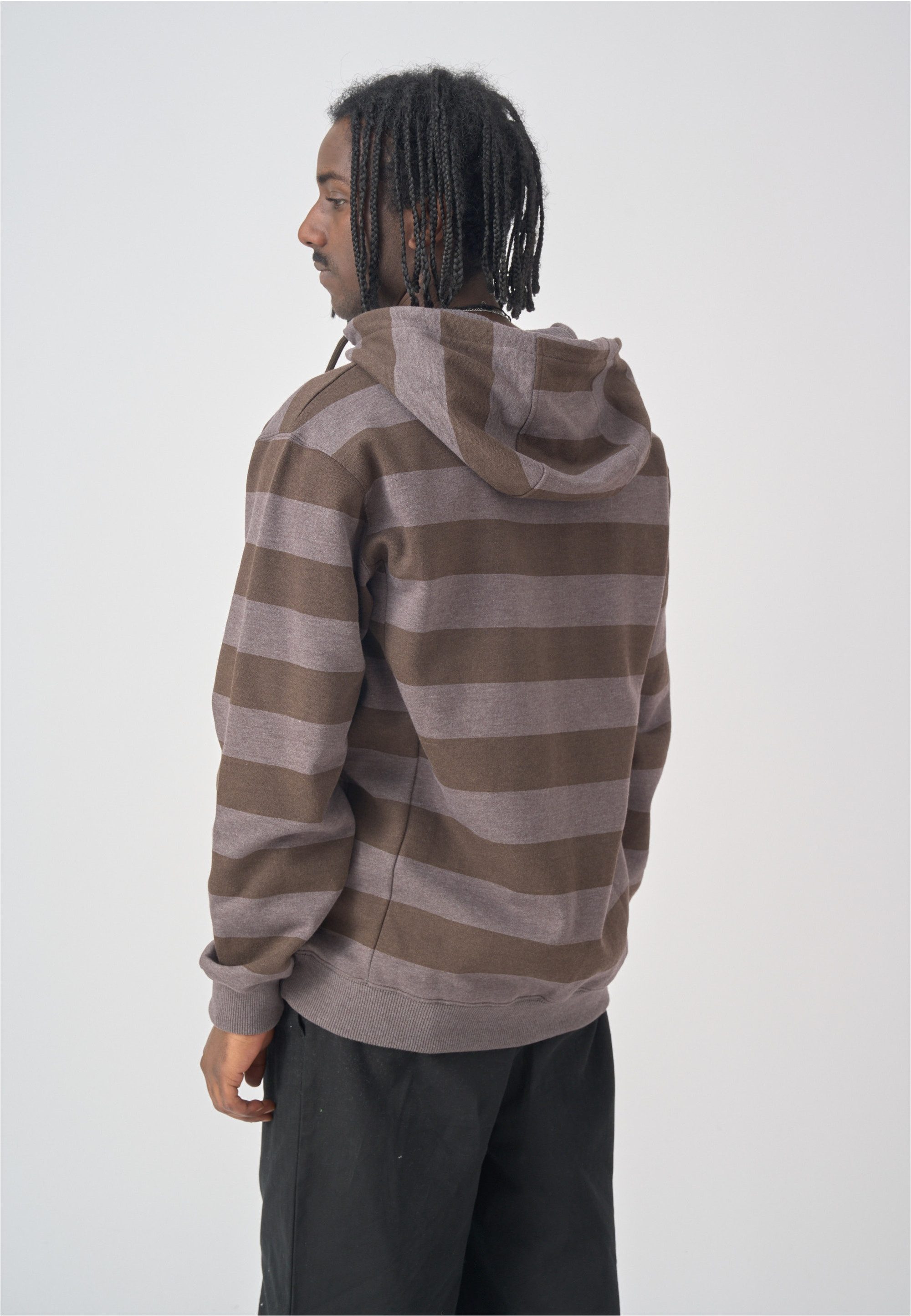 Cleptomanicx Kapuzensweatshirt "Hooded Stripe", mit praktischem Half-Zip günstig online kaufen