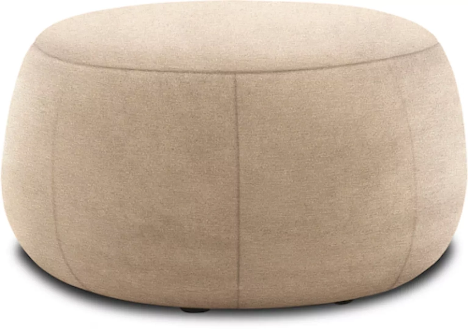 DOMO collection Hocker »800012«, Hocker rund gepolstert günstig online kaufen