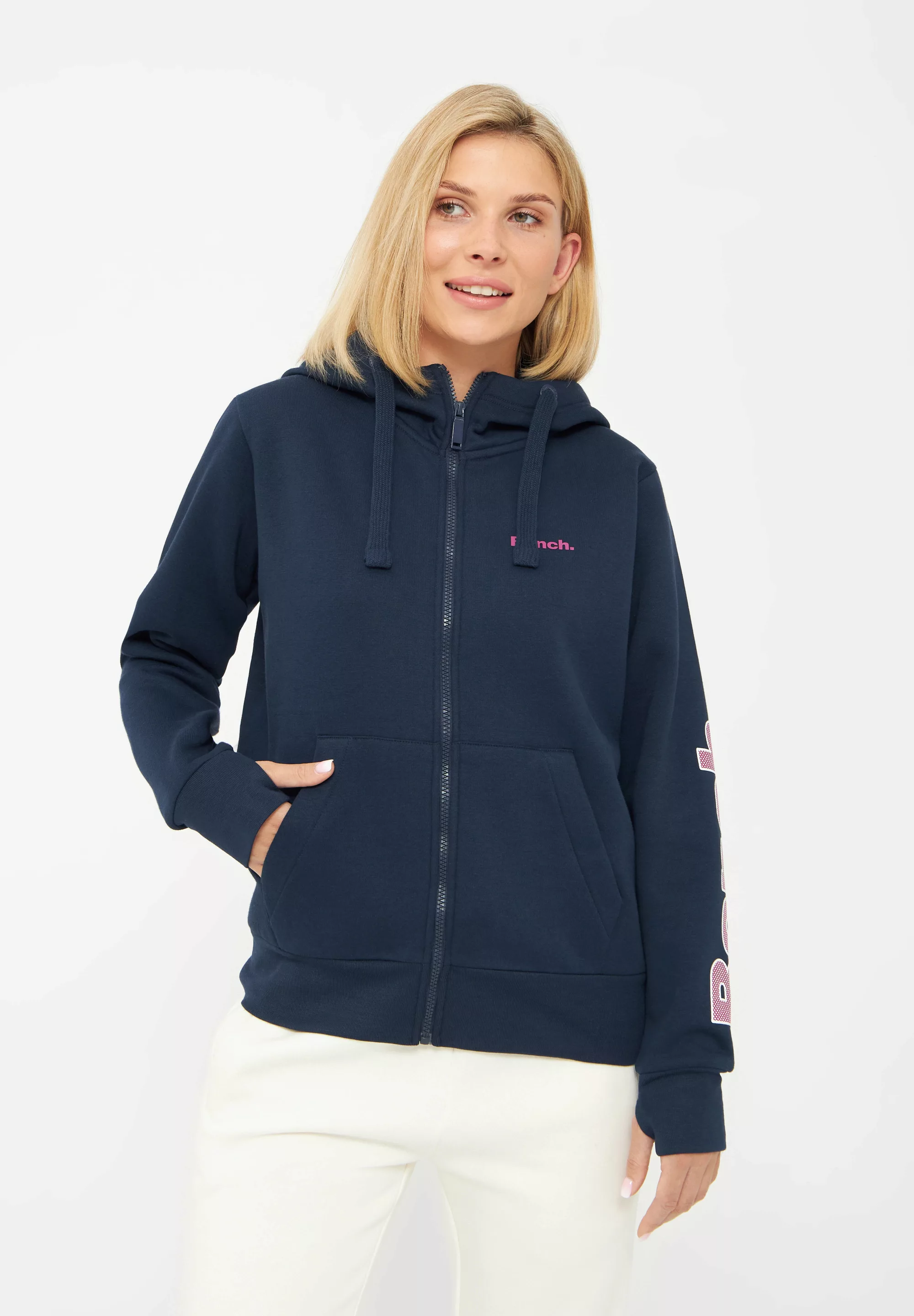 Bench. Kapuzensweatjacke "DARCINE", mit seitlichem Bench Logodruck günstig online kaufen