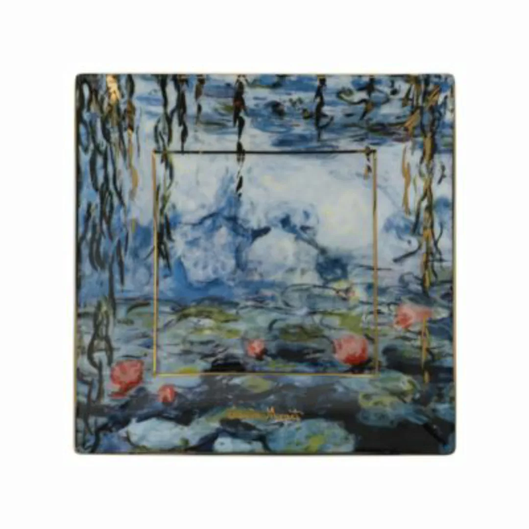 Goebel Schale Claude Monet - Seerosen mit Weide bunt günstig online kaufen