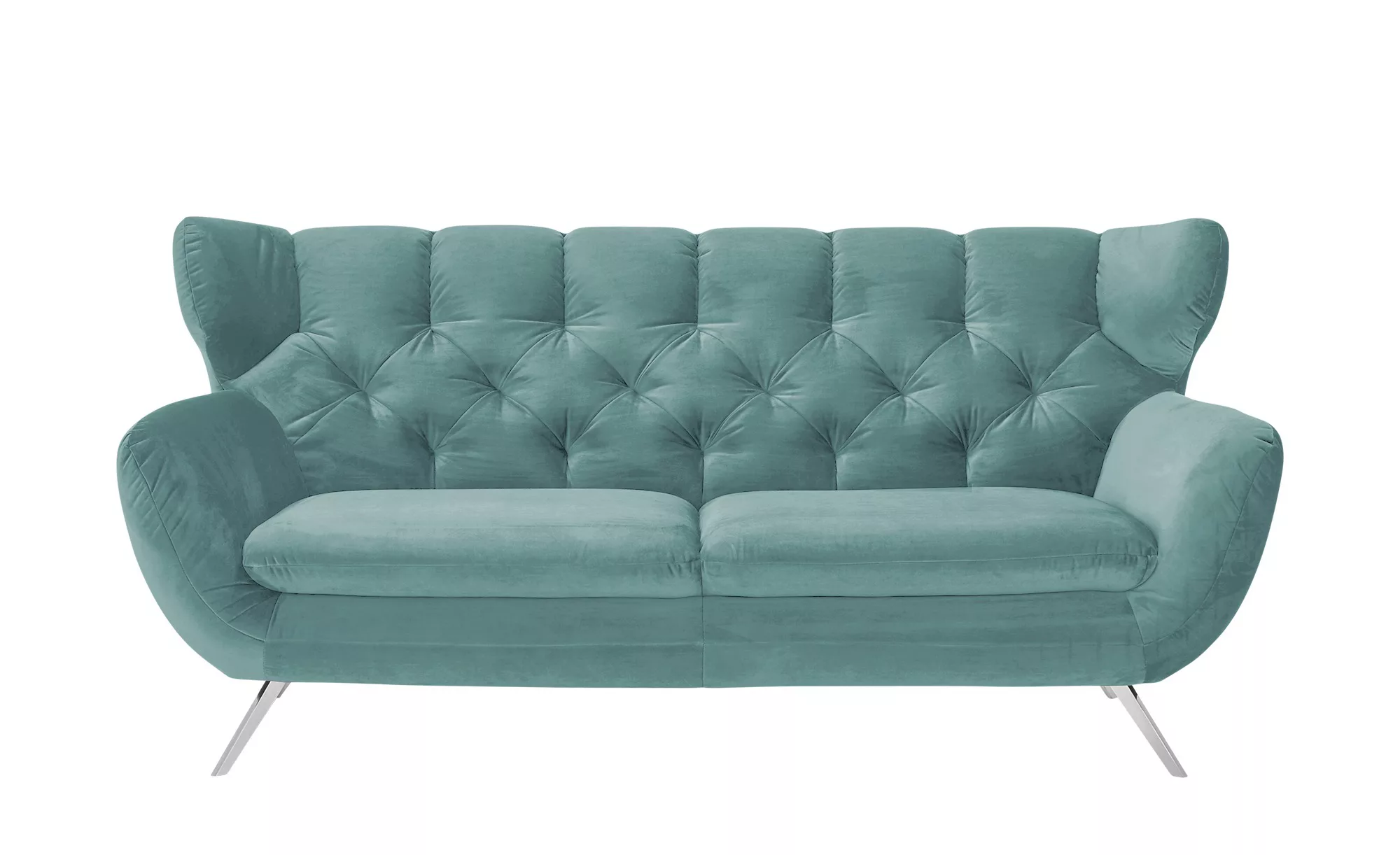 pop Sofa  Caldara - blau - 200 cm - 94 cm - 95 cm - Polstermöbel > Sofas > günstig online kaufen